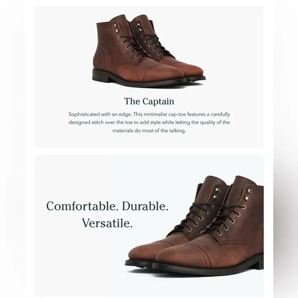 Thursday Boot Company Captain Men's Lace-up Boot